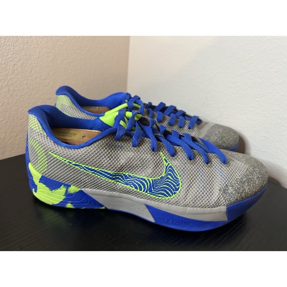 Nike KD Trey 5 II Version Gray Blue Green Size 11.5 653657-043 Basketball Shoes